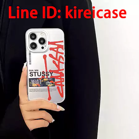 iphone15 ステューシー ブランド スマホケース おしゃれ 芸能人 耐衝撃