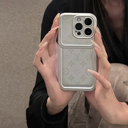 ミルクホワイトのルイ・ヴィトン電気メッキスマートフォンケース