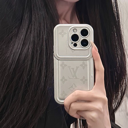 ミルクホワイトのルイ・ヴィトン電気メッキスマートフォンケース
