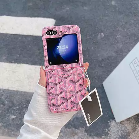 レザーゴヤールギャラクシーZ Fold2/Z Fold3 /Fold4 高品質ケース