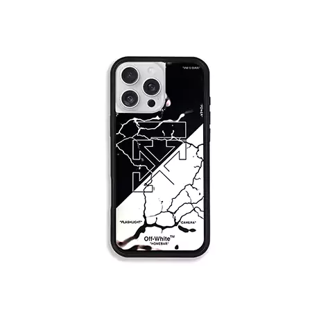 オフホワイト ブランド iPhone 15 プロマックス シリコン保護ケース