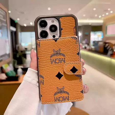 MCM カードケースモデル ツートーンサイドケース iPhone 16 スマホケース