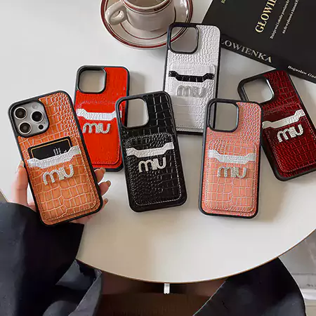 ミュウミュウ Miumiu ケースiPhone17/17pro/17 promax/17 air 