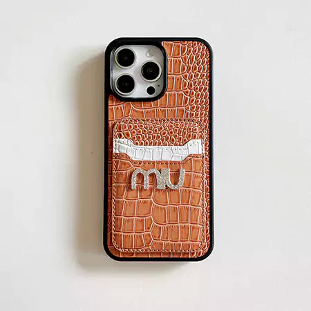 ミュウミュウ Miumiu ケースiPhone17/17pro/17 promax/17 air 