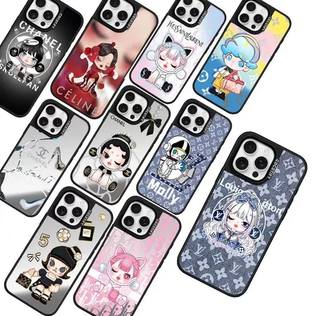 シャネルiPhone17Pro maxケース，ミラー+アクリル素材