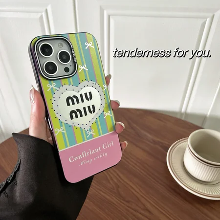 ミュウミュウ Miumiu ケースiPhone17/17pro/17 promax/17 air 