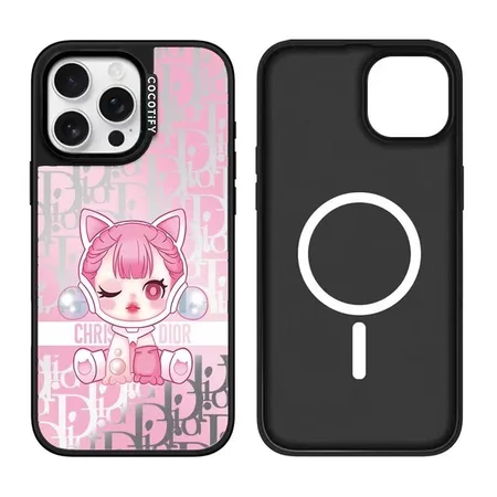 シャネルiPhone17Pro maxケース，ミラー+アクリル素材