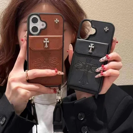 クロム合金製スマートフォンケース メンズブランド iPhone 17/17 Pro
