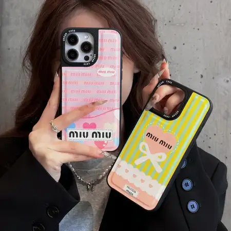 ミュウミュウ Miumiu ケースiPhone17/17pro/17 promax/17 air 
