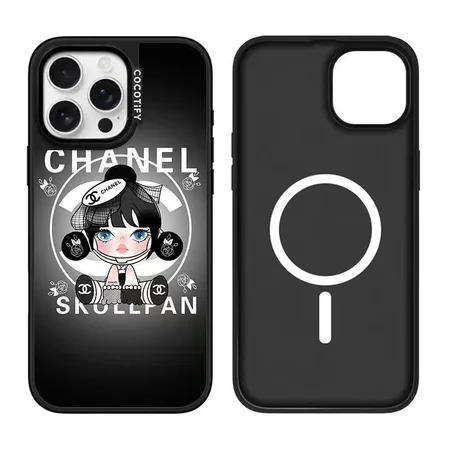 シャネルiPhone17Pro maxケース，ミラー+アクリル素材