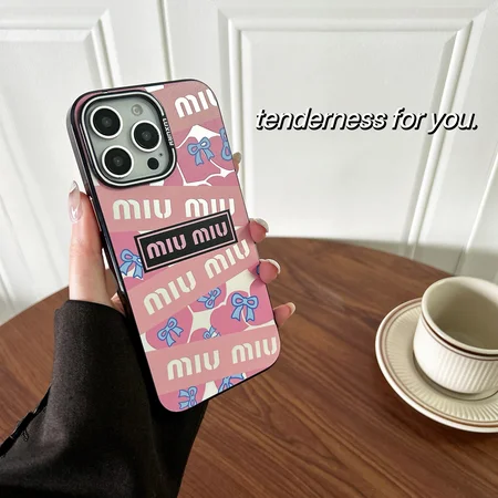 ミュウミュウ Miumiu ケースiPhone17/17pro/17 promax/17 air 