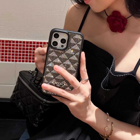 おしゃれプラダ風 iphone17 ケース ブランドPradaスマホケース カップル新登場