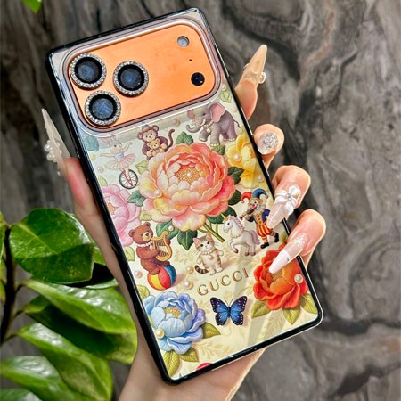 おしゃれグッチ風 iphone17 ケース ブランドgucciスマホケース カップル新作
