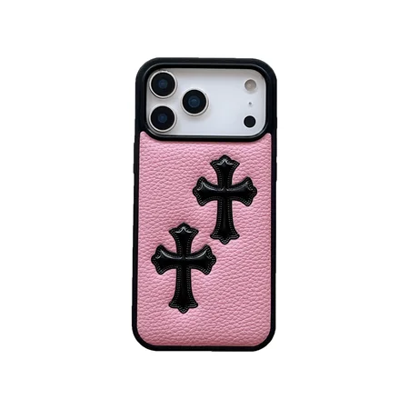 おしゃれクロムハーツ風 iphone17 ケース ブランドCHスマホケース レディース衝撃吸収