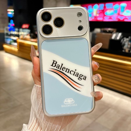 バレンシアガ風 iphone17 ケース ブランドbalenciagaスマホケース ストリート メンズ 耐衝撃