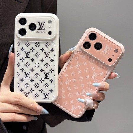 ルイヴィトン風 iphone17 ケース ブランドLVスマホケース 面白い 高校生 多機能