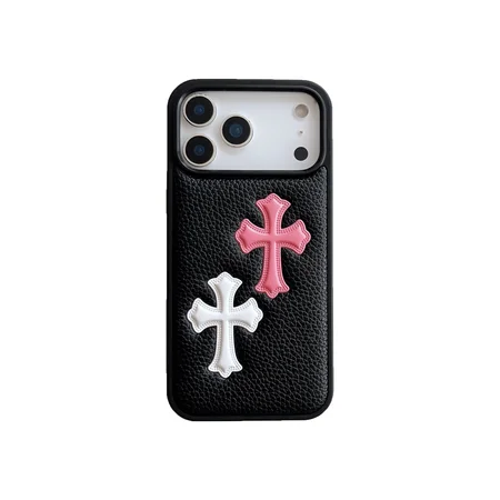 おしゃれクロムハーツ風 iphone17 ケース ブランドCHスマホケース レディース衝撃吸収