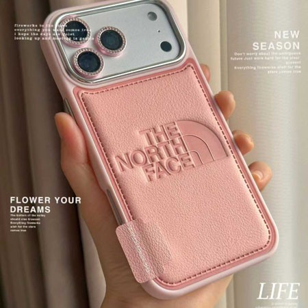 おしゃれノースフェイス風 iphone17 ケース ブランド THE NORTH FACEスマホケース カップル新登場
