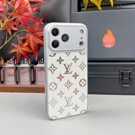 ルイヴィトン風面白いカップル画面保護iphone17ケースブランドLVスマホケース