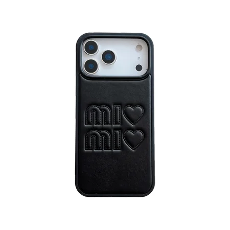 ミュウミュウ風 iphone17 ケース ブランドMIUMIUスマホケース 可愛い レディース キラキラ