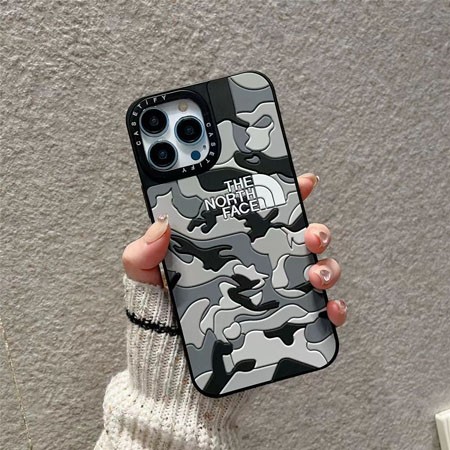 おしゃれノースフェイス風 iphone17 ケース ブランド スマホケース レディース衝撃吸収