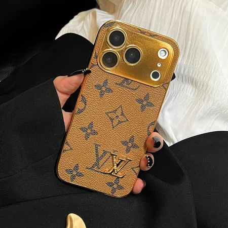 ルイヴィトン風 iphone17 ケース ブランドlvスマホケース 面白い カップル 多機能