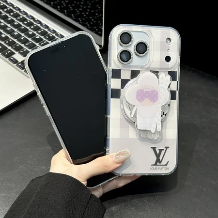 ルイヴィトン風面白いカップル耐衝撃iphone17ケースブランドLVスマホケース