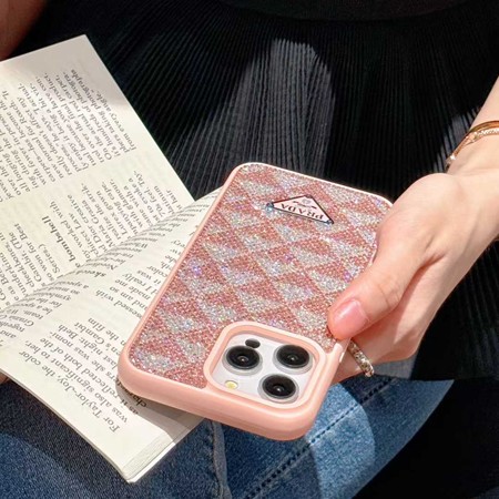 おしゃれプラダ風 iphone17 ケース ブランドPradaスマホケース カップル新登場