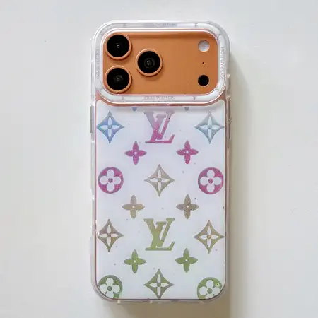 ルイヴィトン風面白いカップル覗き見防止iphone17ケースブランドLVスマホケース