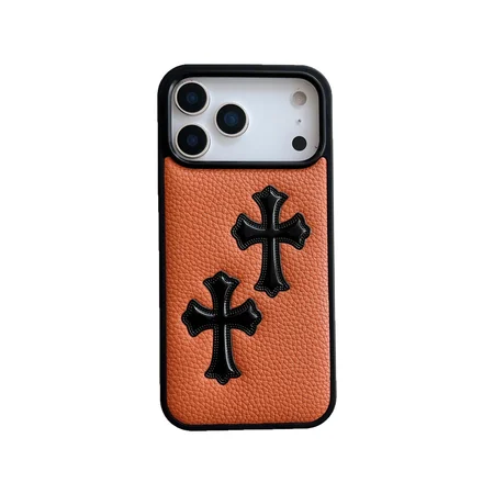 おしゃれクロムハーツ風 iphone17 ケース ブランドCHスマホケース レディース衝撃吸収
