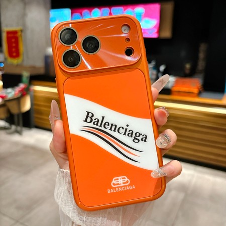 バレンシアガ風 iphone17 ケース ブランドbalenciagaスマホケース ストリート メンズ 耐衝撃
