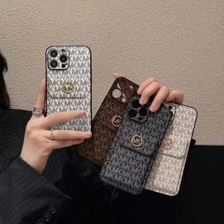 マイケルコース風ストリート芸能人耐衝撃iphone17ケースブランドMKスマホケース