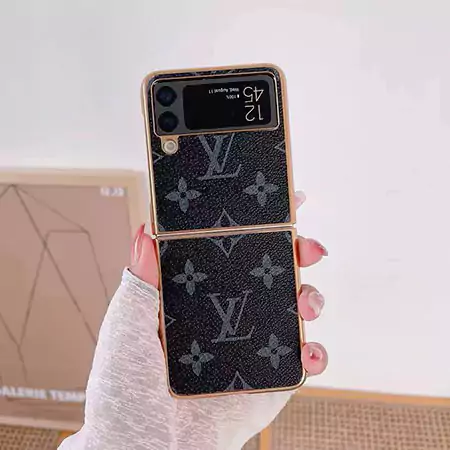 Z Flip7 Galaxy ケース ルイヴィトン風 おしゃれ ストリート