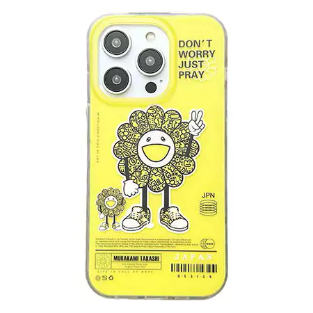 カイカイキキ風アウトドア芸能人耐衝撃iphone18ケースブランドMurakamiSunflowerスマホケース