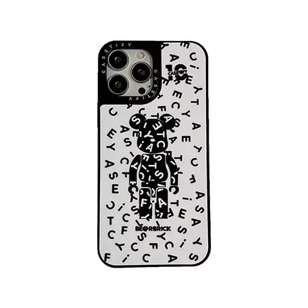 ベアブリック風ストリート芸能人覗き見防止iphone18ケースブランドbearbrickスマホケース