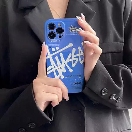 iphone18 ケース ステューシー ハイブランド スマホケース 安い 大人 滑り止め