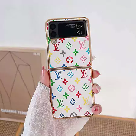 Z Flip7 Galaxy ケース ルイヴィトン風 おしゃれ ストリート