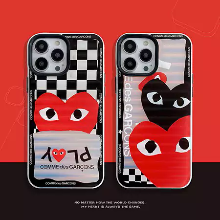 コムデギャルソン風ストリート芸能人覗き見防止iphone18ケースブランドCDGスマホケース