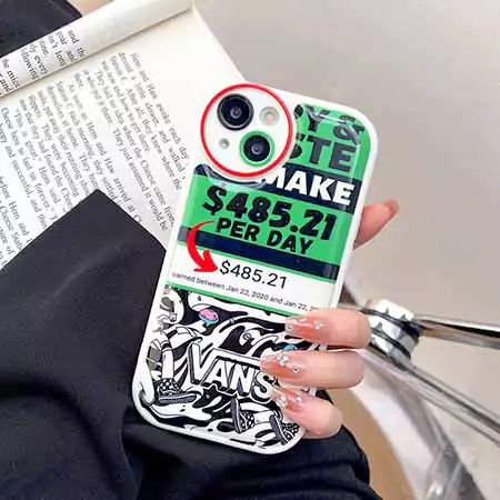 ヴァンズ風ストリート芸能人覗き見防止iphone18ケースブランドVANSスマホケース