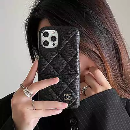 iphone17 ケース シャネル風 流行り 高校生 覗き見防止