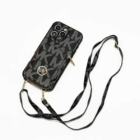 マイケルコース風アウトドアカップル滑り止めiphone17ケースブランドMKスマホケース