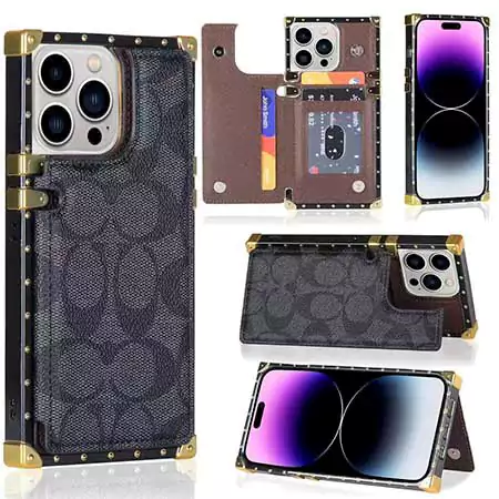iphone16 ケース コーチ ハイブランド スマホケース 安い 大人 滑り止め
