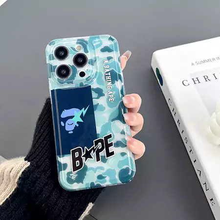 エイプ風アウトドア芸能人耐衝撃iphone18ケースブランドBapeスマホケース