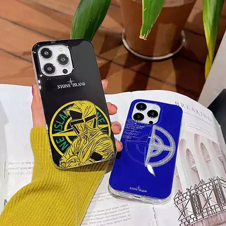 ストーンアイランド風アウトドア芸能人耐衝撃iphone18ケースブランドstoneislandスマホケース