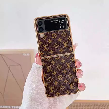 Z Flip7 Galaxy ケース ルイヴィトン風 おしゃれ ストリート