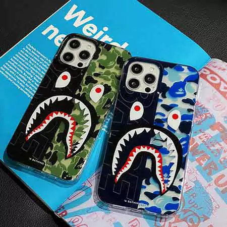エイプ風アウトドア芸能人耐衝撃iphone18ケースブランドBapeスマホケース