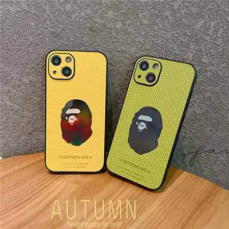 エイプ風ストリート芸能人覗き見防止iphone18ケースブランドBapeスマホケース