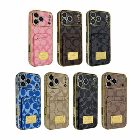 コーチ風ストリート芸能人覗き見防止iphone18ケースブランドCoachスマホケース