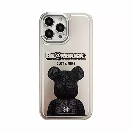 ベアブリック風アウトドア芸能人耐衝撃iphone18ケースブランドbearbrickスマホケース