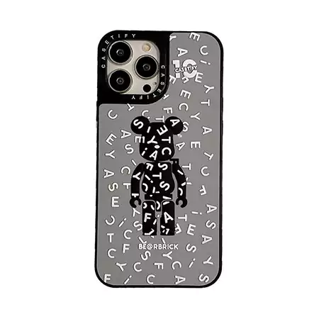 ベアブリック風ストリート芸能人覗き見防止iphone18ケースブランドbearbrickスマホケース